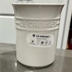 Le Creuset 1L White Utensil Crock NWT